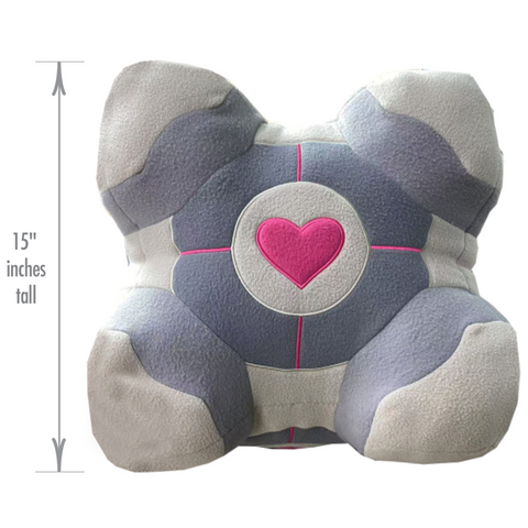 Large Weighted Companion Cube Plush